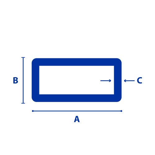 Rectangle Steel Tube-icon